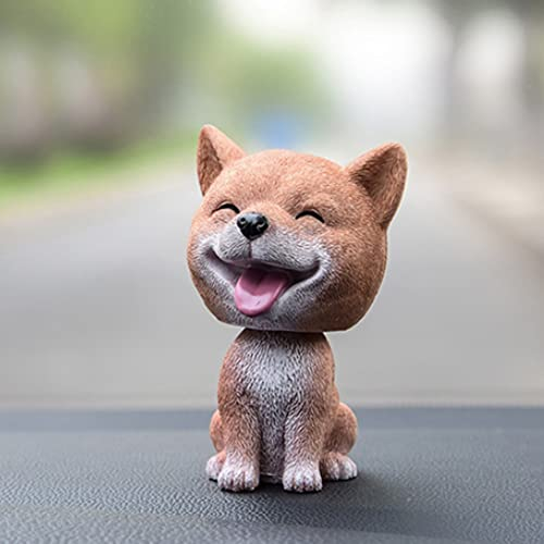Rurunklee Auto Nette Nicken Schütteln Kopf Hund Puppe Verzierungen Auto Interieur Innendekoration Wackelkopf Dashboard Dekoration