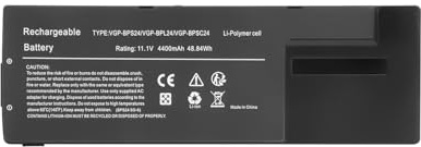Exmate VGP-BPL24 VGP-BPS24 VGP-BPSC24 Laptop Akku für Sony VAIO SA SB SC SD SE VPC-SA VPC-SB VPC-SC VPC-SD SVS13 SVS15 VPC-SE PCG-41213M PCG-41217L PCG-41216L (11.1V/48Wh)