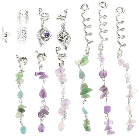 Beavorty Stilvolles Haarschmuck-set Mit Zöpfen Federanhänger Für Dreadlocks Aus Metall Haarschmuck Modeschmuck Für Frauen Belastbare Konstruktion