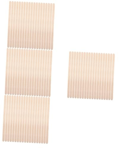 Baluue 400stücke Holz-wachsstäbchen Für Haarentfernung Multifunktionale Applikatoren Für Wachs Und Zuckerpaste Für Augenbrauen Gesicht Und Körperpflege Für Komfortable Anwendung