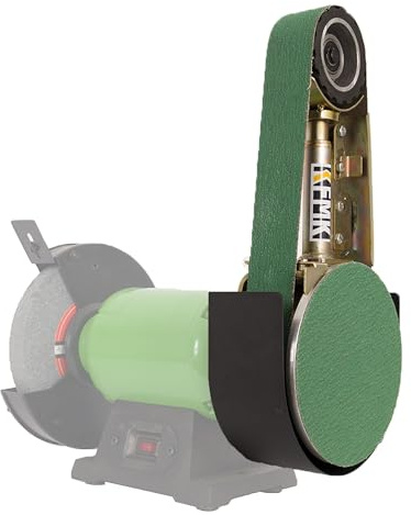 KFMK 2“x 36 Belt Sander Attachment for Bench Grinder, 2x36-inch Belt and 7-inch Disc, 5/8-inch Arbor for 8 inch bench grinder, BD3627B Updated Model