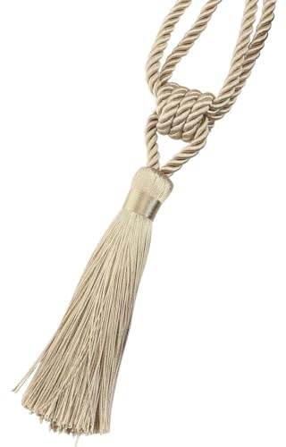 ZTUVWYACD Fermacurtaini Holdbacks, Fermatenda for Tende Fermagli for Nappe Fermacorda Accessori for la casa Multicolor(Beige)