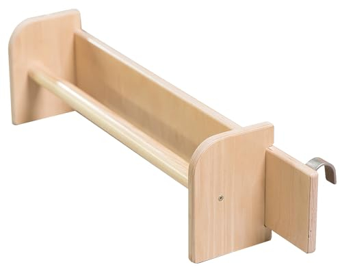 Sport-Thieme Einhängesprosse | Vielseitiges Turnen | Hochwertige Materialien | Für Sprungkästen & U3 Sprossenwand | Robust und langlebig | Metallhaken zum Einhängen | Belastbarkeit 100 kg | 3 kg
