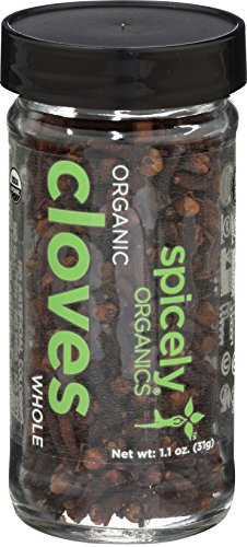 SPICELY Organic Cloves Whole, 1.1 OZ