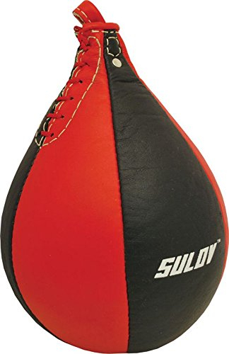 SULOV Boxen Punchingbälle Boxen Punchingbälle, Schwarz/Rot, Uni, BOXHRUSKA-KUZ