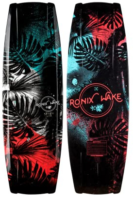 Ronix Krush SF Wakeboard, Black/Mint/Coral, 135 cm