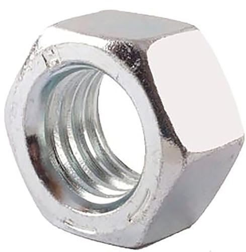 RS PRO Sechskantmuttern, 1/2-20Zoll Stahl, Packung a 100 Stück
