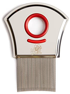 N-Lice® - Lendriera con lente d'ingrandimento, pettine per pidocchi | pediculosi, trattamento per rimuovere pidocchi e lendini | punte arrotondate per evitare danni e tiri, facile da usare