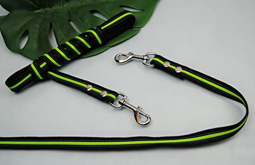 Leine gummiert Neon 20mm Führleine Schleppleine (5m ohne Schlaufe)