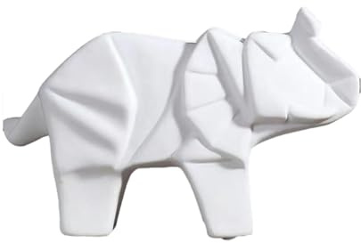 ESTINTENG Decoraciones creativas y minimalistas de elefante, porche, armario de TV, sala de estar, decoración del hogar, decoración de gabinete de vino-elefante pequeño