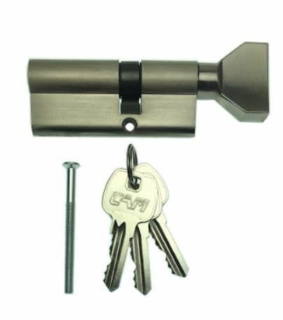 Cylindre de serrure à bouton profilé (45/30 K-75 mm)