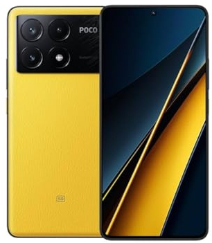 Xiaomi Poco X6 Pro Smartphone 8+256GB 4nm Processor 64MP Triple Camera (Yellow)