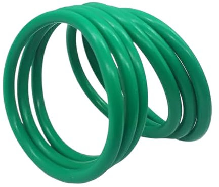 10 Stück Fluorkautschuk-O-Ringe, 7mm AD, 2.2mm Drahtdurchmesser, FKM-Dichtungsdichtung für Maschineninstallationen, Runde O-Ring-Dichtung