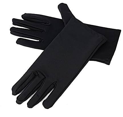 GALPADA 6paires Gants De Spandex Épais De Gants De Cérémonie Anti-uv Pour Jardinage Le Nettoyage Travaux Manuels Blanc