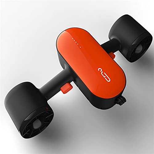 350W Electric Sea Scooter Jet Ski Underwater Scooter, 98ft Scuba Diving Equipment 45mins Swimming Pool Toys Water Scooter for Beginners Adults