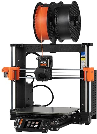 Kit de impresora 3D original Prusa MK4S, hojas de impresión extraíbles, kit DYI para impresora 3D para principiantes, divertido de montar, calibración automática, muestra de filamento incluida, tamaño