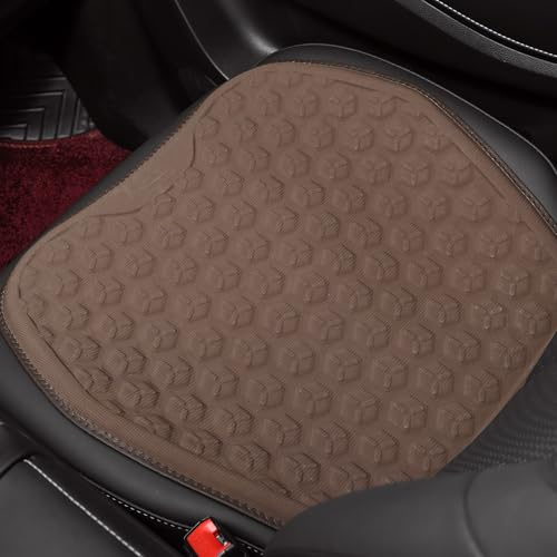 LY4U Cuscino per Sedile in Gel a Nido d'ape 3D per Sedia da Ufficio e Seggiolino Auto, Cuscino di Scarico Della Pressione di Raffreddamento 48x48 cm con Supporto Traspirante per Sedia a Rotelle