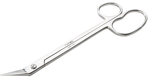 REMOS Fußnagelschere mit abgewinkelter Spitze aus rostfreiem Edelstahl - 18 cm
