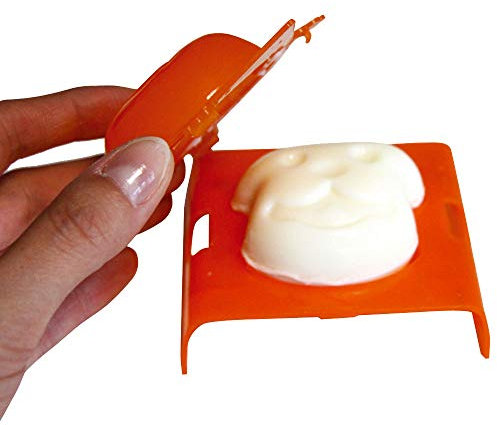 Saveur et Dégustation - Lote de 2 moldes para Huevos cocidos con Forma de Perro y Gato