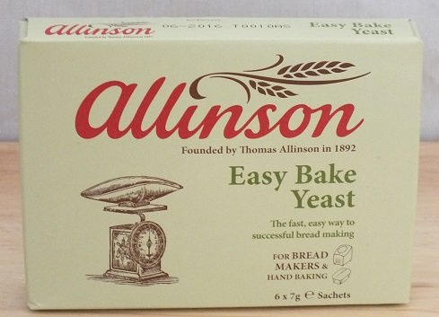 Allinson Easy Bake Yeast - 4 Packets of 6 x 7g Sachets (24 x 7g Sachets)