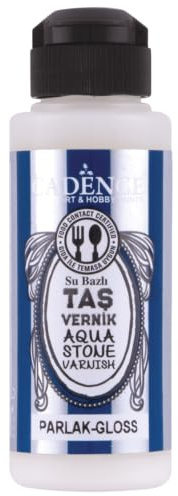 Cadence Barniz protector acrílico | Mate, semimate, brillo, barniz de piedra, terciopelo, 500 ml