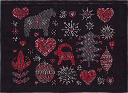 Ekelund - Tischsets (2er Set) Julnatt 35x48 cm 100% Baumwolle