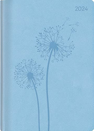 Ladytimer Grande Deluxe Sky 2024 - Taschen-Kalender A5 (15x21 cm) - Tucson Einband - mit Motivprägung - Weekly - 128 Seiten - Alpha Edition