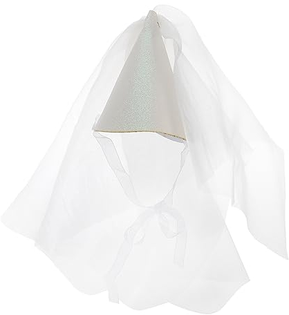 Hohopeti Kegelhut Mit Tüll Für Geburtstag Pailletten-kegelhut Zum Mädchenfest Dekorativer Hut Für Party Strapazierfähig Und Angenehm Zu Tragen Accessoire Für Feier