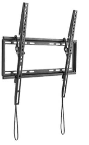 Supporto TV Parete Inclinabile, Ultra Sottile Staffa TV per Molti Televisori da 26-55 Pollici a LED, LCD, OLED, Plasma e Curvi, Fino a 30 kg, Max VESA 400 x 400 mm, nero