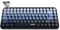 Hoopond X AJAZZ 308i Tastiera wireless Bluetooth, mini tastiera a 84 tasti layout compatto con simpatico gatto magnetico, tasti rotondi in ABS retrò, pannello opaco, ergonomica per PC, laptop-Blu