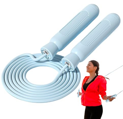 Jump, Rope, Adjustable Jumping Rope with Ball Bearings, Smooth - Design, Durable Non-Slip Handles, Fitness Equipment for Cardio Workout Sports School Park Playground