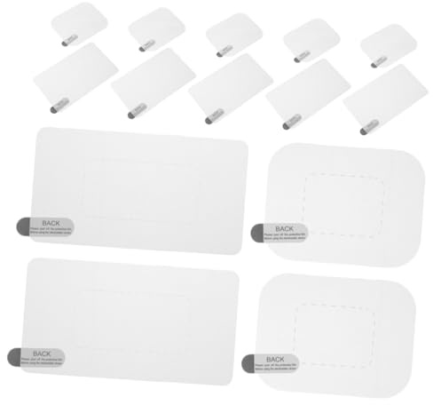 Gatuida Lot de 20 Films D'Enregistrement De Conduite Électrostatiques Autocollants pour Pare-Brise Film D'Enregistrement pour Caméra De Tableau De Bord Ruban Adhésif De Montage