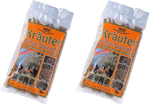 Horse fitform Friandise aux Herbes Vital pour Cheval 1 kg (Lot de 2)