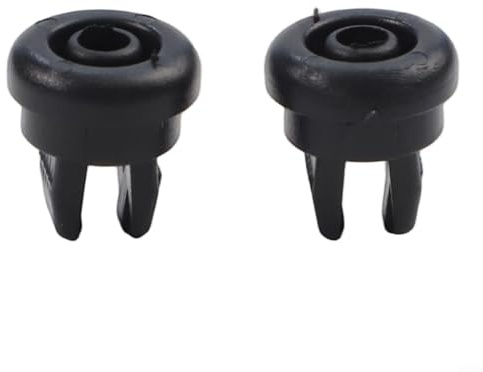 Vibsky 2 x Hutablage String Hanger Clips für Renault Clio, Megane, Laguna, R21, R25 - Schwarz