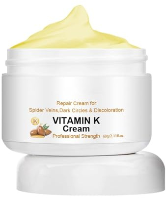 Crème À La Vitamine K, Solution D'hydratation En Profondeur, 60 G, Crème Pour, Lotion K, Soin Ciblé Des Jambes, Pour La Beauté De La Maison, Coiffeuse, Sac Intérieur Et Extérie