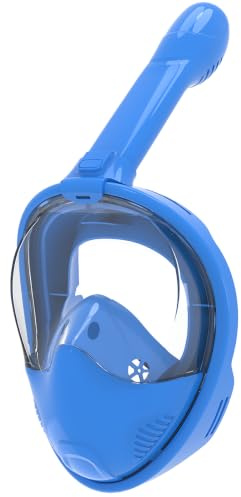 Flyboo Schnorchelmaske für Kinder,Tauchmaske Vollgesichtsmaske 180°Ansicht Tauchermaske,XS Taucherbrille für Junge Mädchen Geschenk