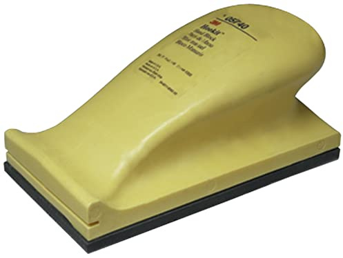 3M Hookit Hand Block, 05740, 2-3/4 in x 5 in | 1 Sanding Block, Automotive Sanding, Flat Sanding