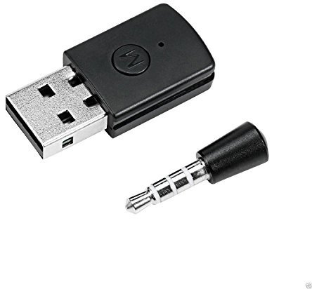 PS4 PlayStation 4 Controller USB Dongle Adapter für Bluetooth Kopfhörer & Bluetooth Headset