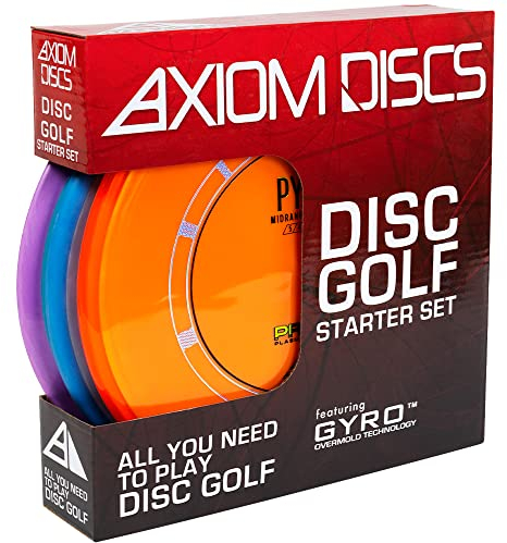 Axiom Discs Golf 3-Disc Premium Box Set