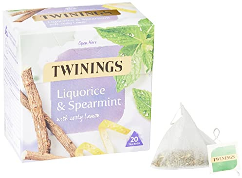 Twinings Liquorice and Spearmint Herbal Tea Bags - 20 Tea Bags