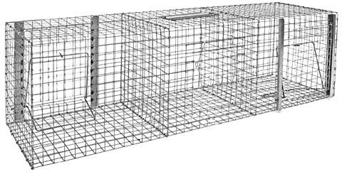 Lebendfalle Vogelfalle Falle Vogel Vögel Mehrfachfalle Kammern 102 x 30 x 30 cm Petigi