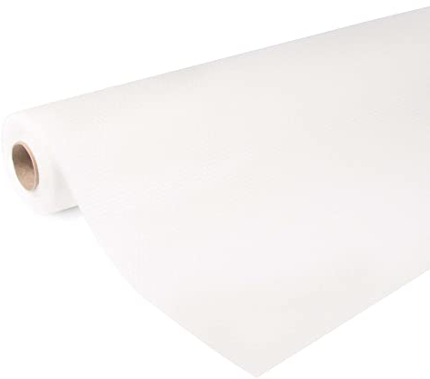 Fibre de verre pré-peinte Maille Prête à l'emploi 170g 2500 x 100cm Blanc à peindre Revêtement mural de rénovation, Isolant thermique, Protection murale