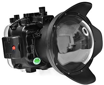 Sea frogs kompatibel mit Sony A7SIII 16-35MM mit Weitwinkelanschluss Unterwasser Kamera Gehäuse 132 Feet 40 Meter Wasserdichtes Gehäuse wasserdichte Qualität IPX8