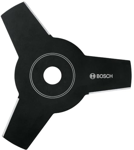 Bosch Lame métallique à trois dents découpée au laser (diamètre ; 23 cm, alésage ; 25,4 mm, épaisseur ; 2 mm, dans un emballage en carton)