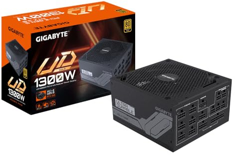 Gigabyte Gp-ud1300gm Pg5 1000w 80+ Gold Power Supply One Size