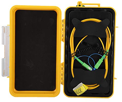 SEAFRONT Fibra Ottica Monomodale OTDR Lancio Cable Box Cavo di Prolunga Sc -Sc Connettore Dead Zone Fiber Box 1 Km
