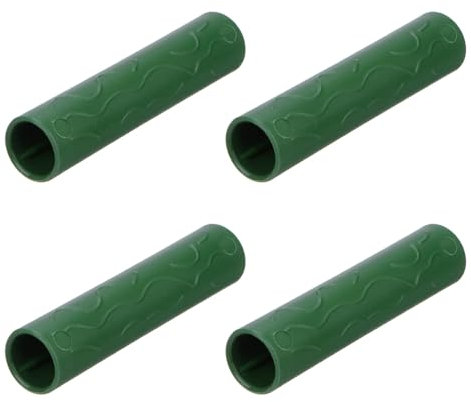 M METERXITY 4 Pièces 11mm Connecteurs de Construction de Cadre de Serre, Raccord de Tuyau pour Treillis de Raisin/Abri Solaire/Piquets de Jardinage, Accessoires de Serre [Vert]