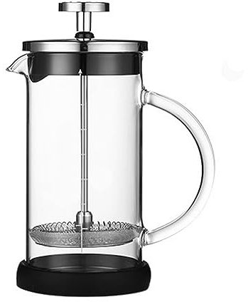 7LiuYueFei6 Coffeemaker Pots Coffee Pot Hand Flushing Filter Pressing Tea Maker Milk Bubble Pressing Tea Maker Coffee Filter Cup Holder