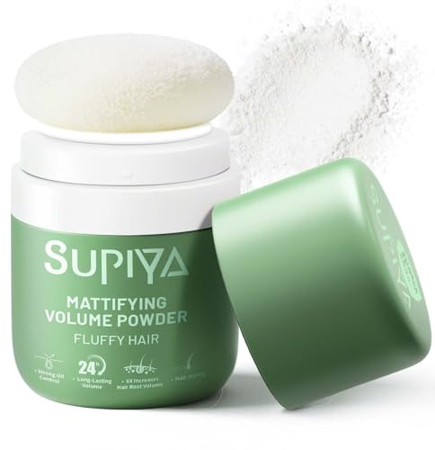 SUPIYA Based Texture Powder - Hair Volume Powder for Men & Women, Instantly Adds Texture & Volume, Non-Sticky and Easy to Apply, 0.35Oz