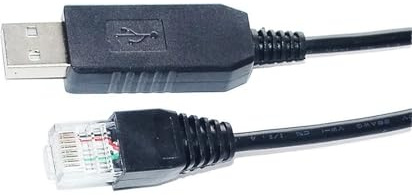RSTDRMOC FT232RL CHIP USB to RJ12 6P6C RJ45 8P8C RS485 Converter Serial Communication Cable for ABL EMH1 WALLBOX to PC(5 metre,USB to RJ45 8P8C)